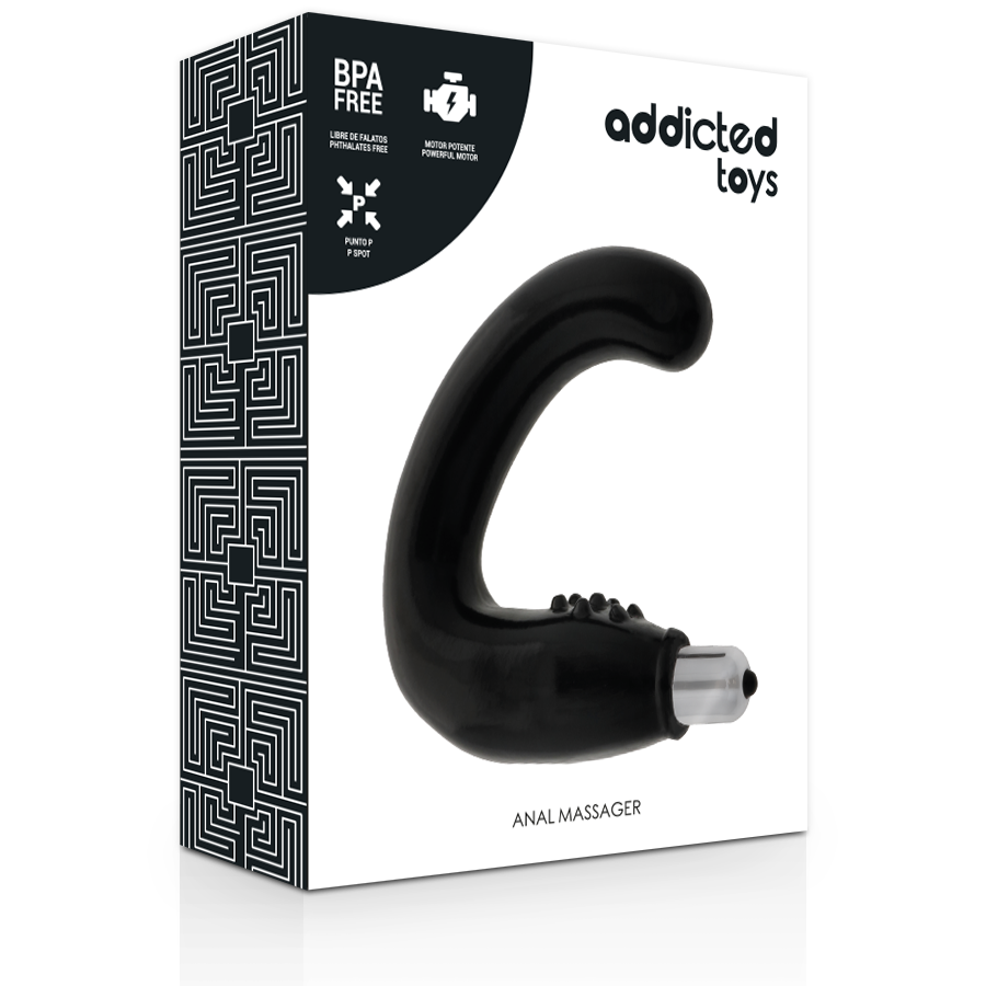 Addicted Toys Anal Balls 22 Cm Black