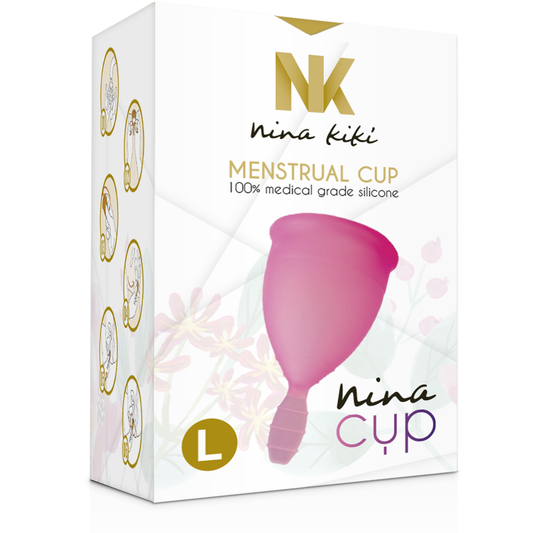 Nina Kikí Menstrual Cup Pink - Size L