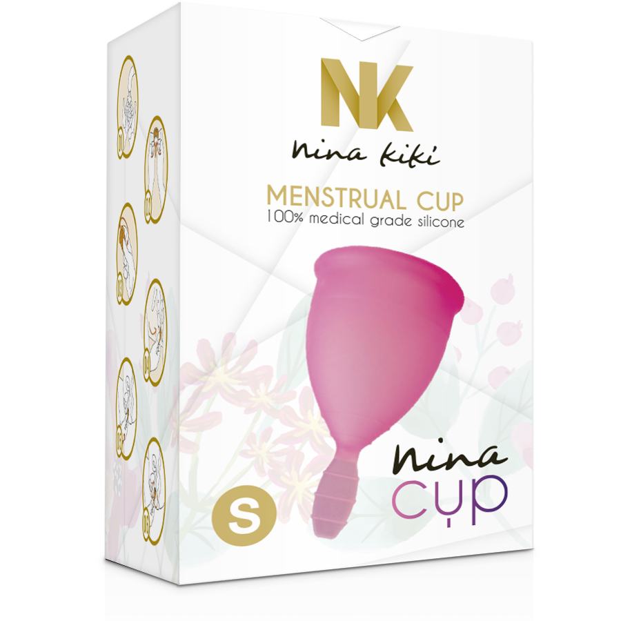 Nina Kikí Menstrual Cup Pink - Size S