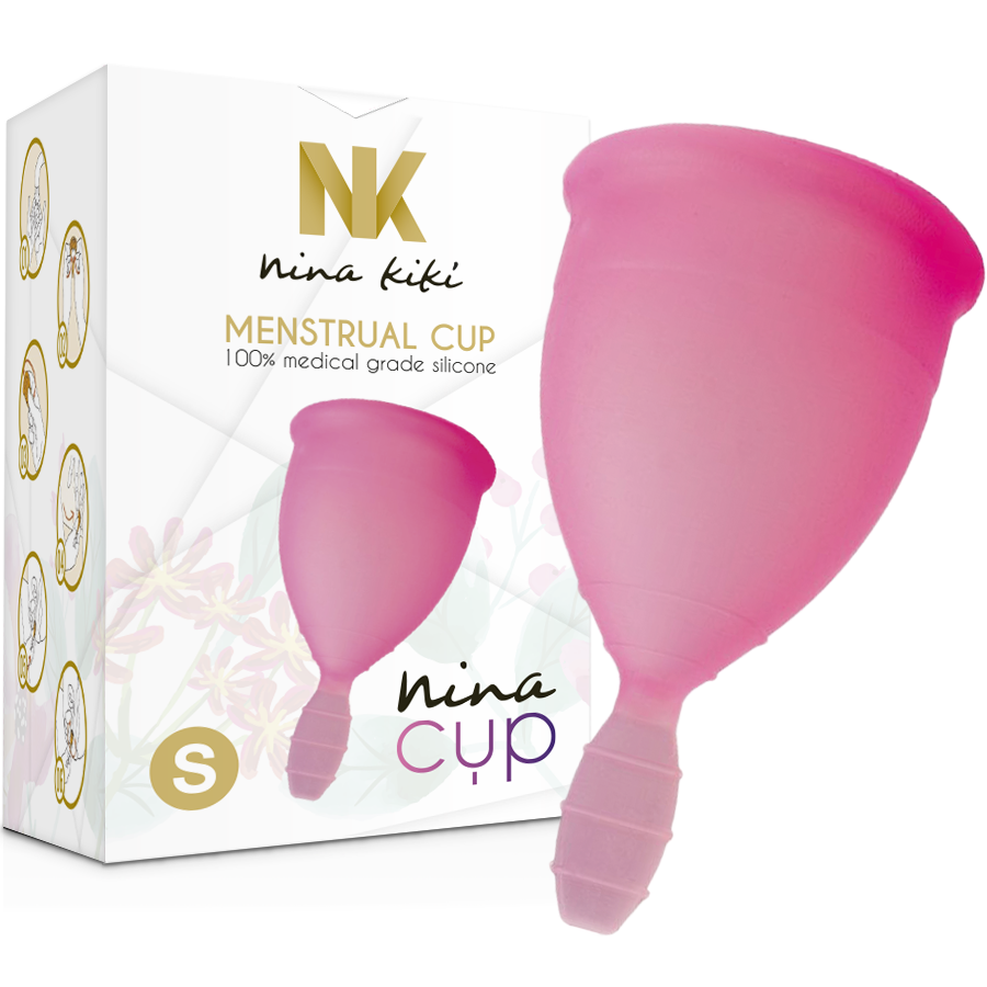Nina Kikí Menstrual Cup Pink - Size S