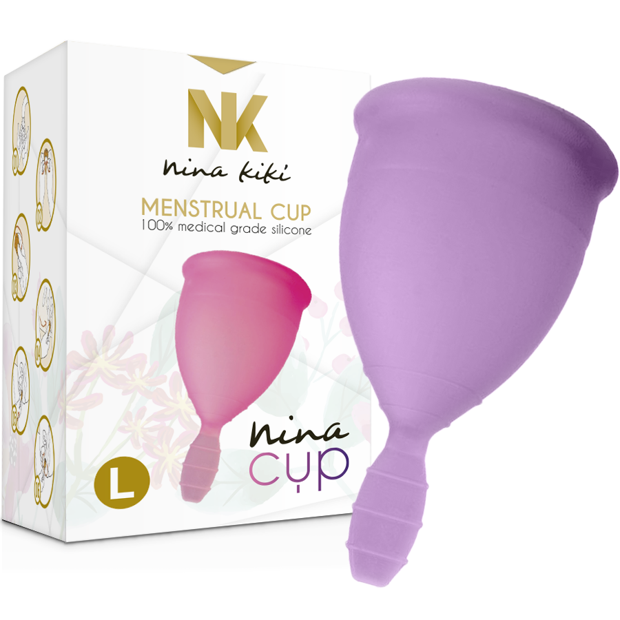 Nina Kikí Menstrual Cup Purple - Size L