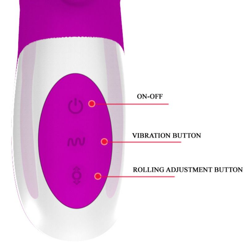 Pretty Love adrian vibrator roterende funktion op og ned