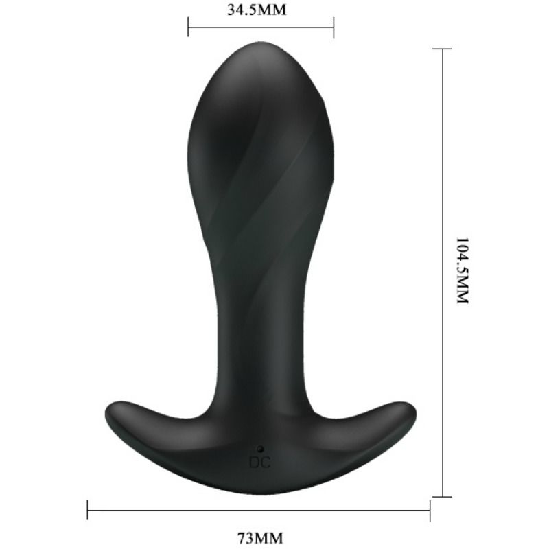 Pretty Love Black Anal Vibrator