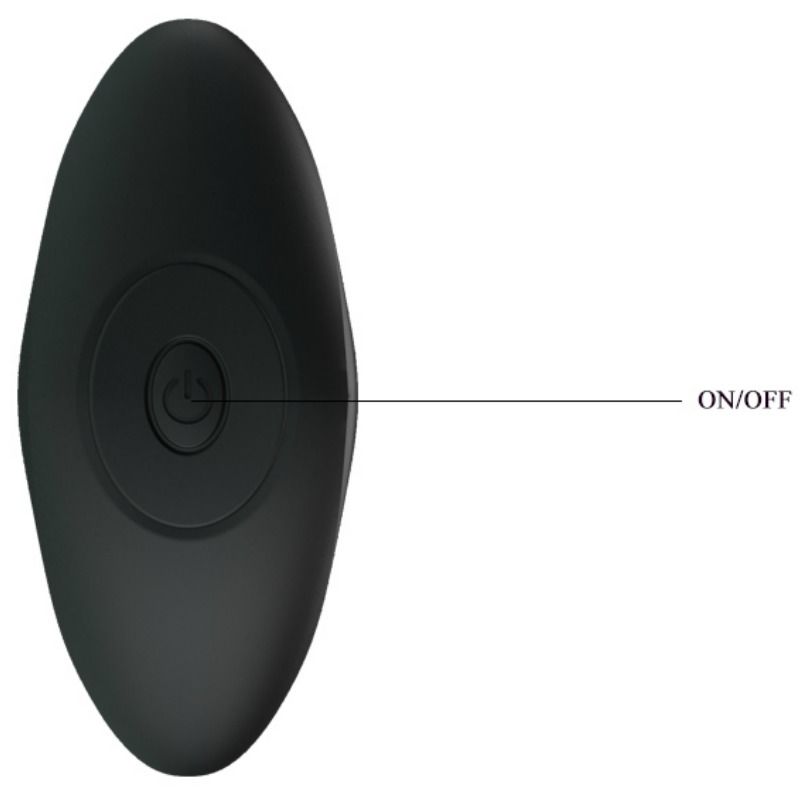 Pretty Love Black Anal Vibrator