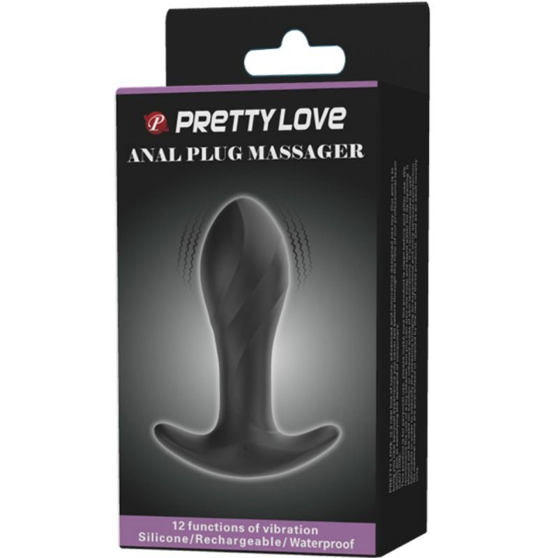 Pretty Love Black Anal Vibrator
