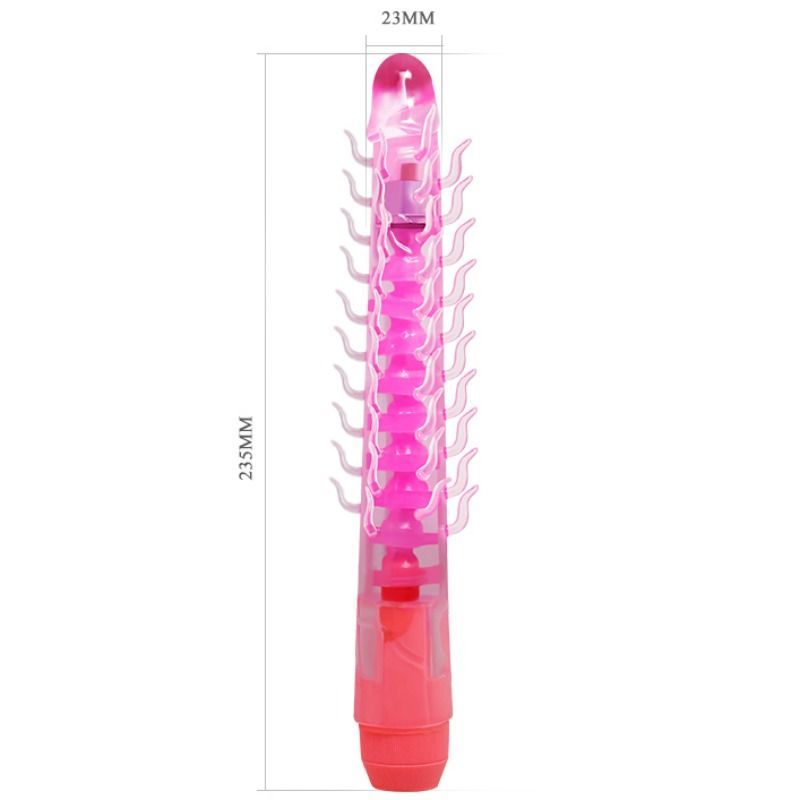 Baile Flexi Vibe Sensual Spine Bendable Vibrating Dildo Lilac 23.5 Cm