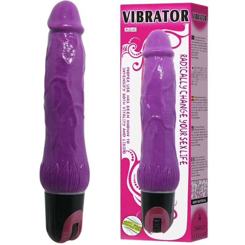 Baile Vibrators Baile - Daaply Pleasure Multispeed Vibrator Purple