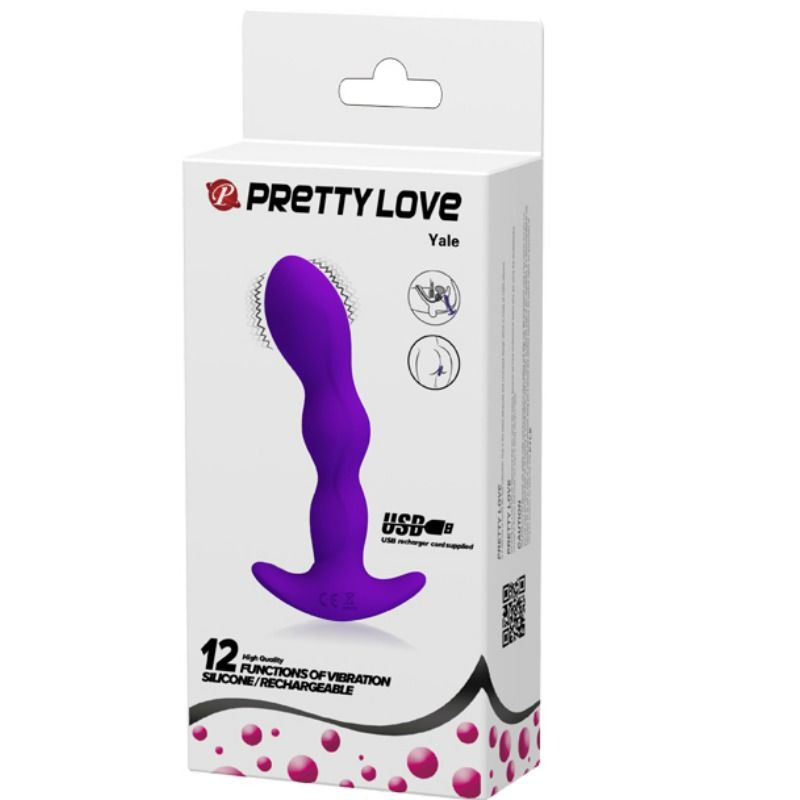 Pretty Love Anal Massager 12 Lilac Vibration Modes