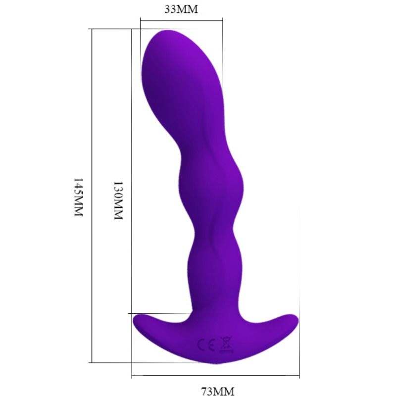 Pretty Love Anal Massager 12 Lilac Vibration Modes