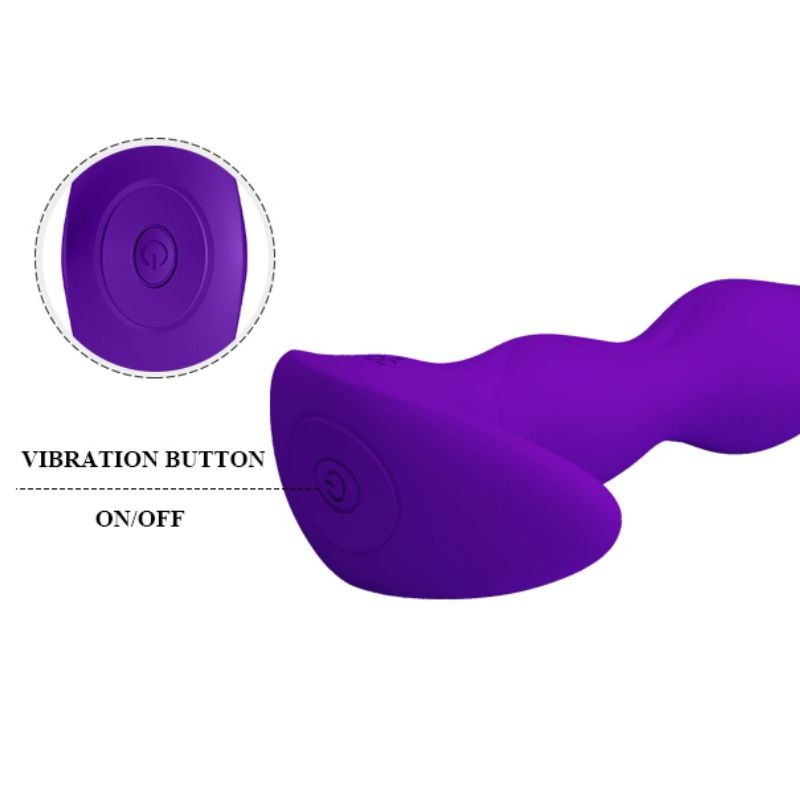 Pretty Love Anal Massager 12 Lilac Vibration Modes