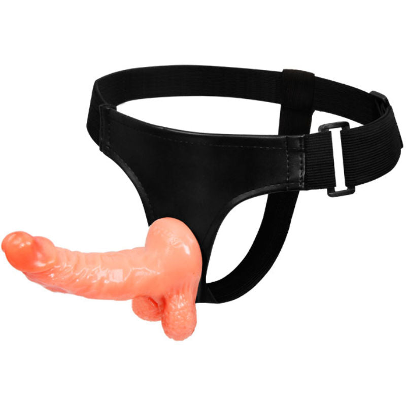 Baile Harness Collection Baile - Harness With Realistic Penis And Ultra Passionate Adjustable Panties 15.5 Cm