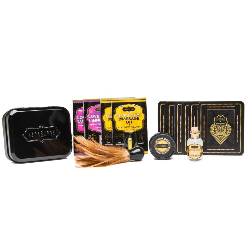 Kamasutra Cosmetics Kamasutra - Weekender Tin Kit Coconut And Pineapple