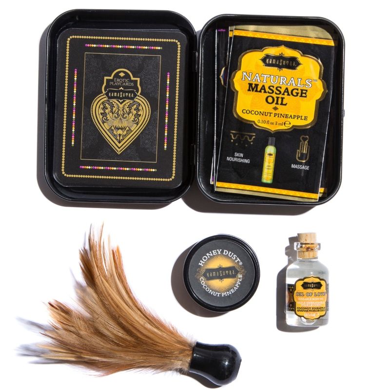 Kamasutra Cosmetics Kamasutra - Weekender Tin Kit Coconut And Pineapple