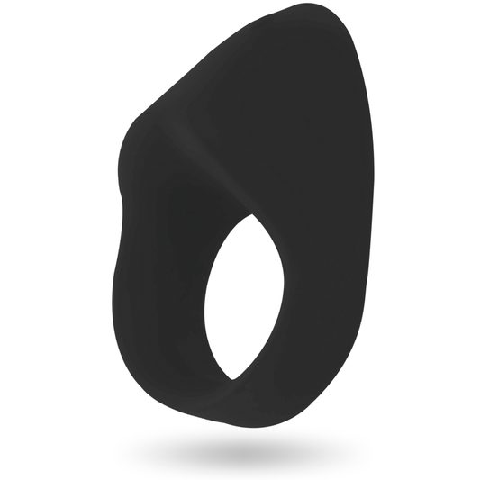 Intense Couples Toys Intense - Oto Black Rechargeable Vibrator Ring