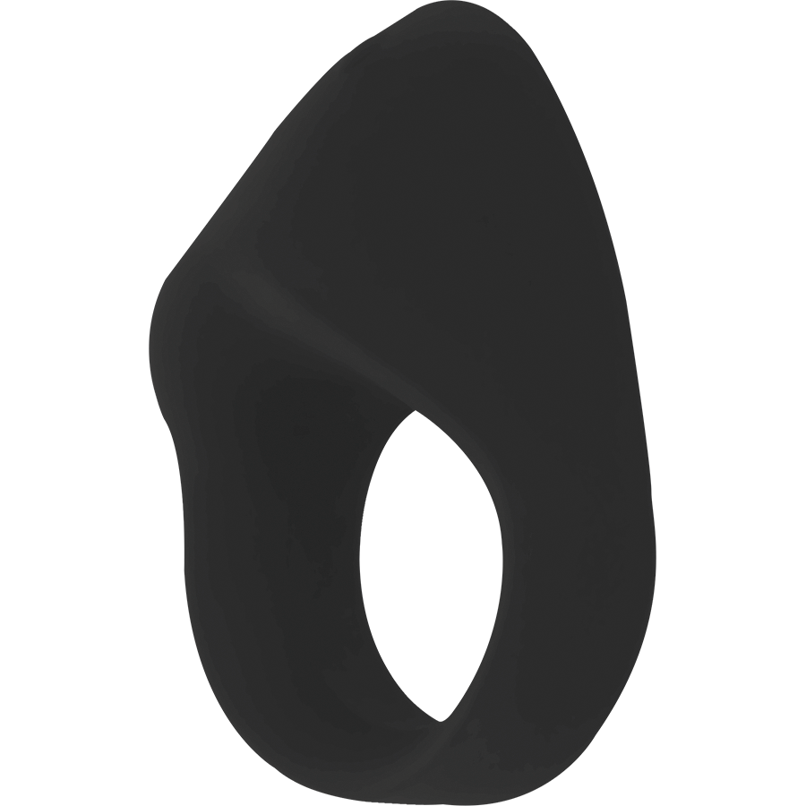Intense Couples Toys Intense - Oto Black Rechargeable Vibrator Ring