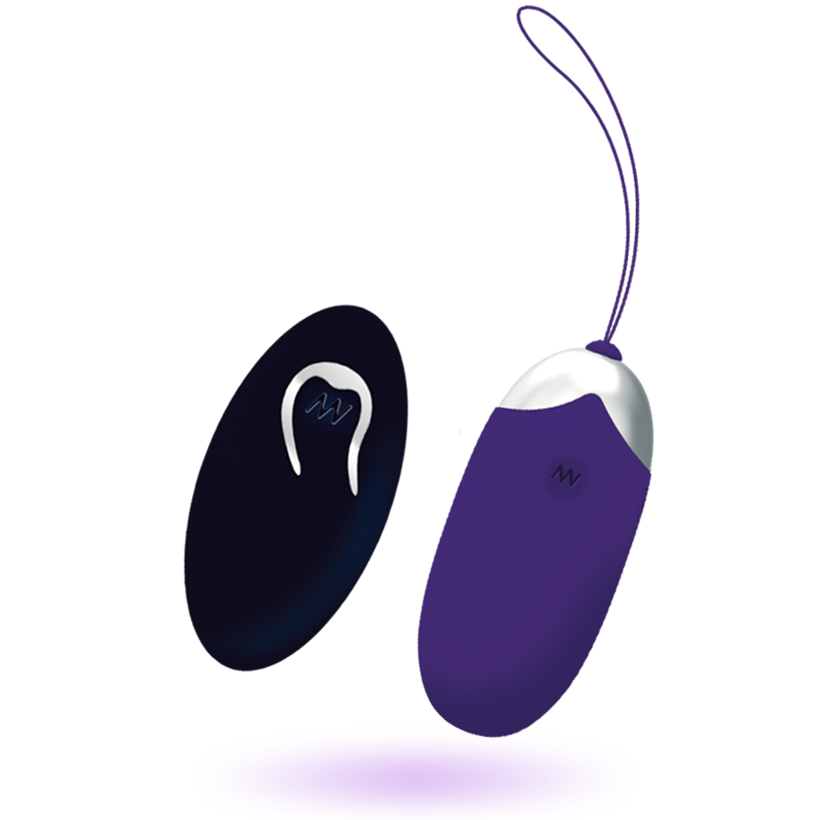 Intense Couples Toys Intense - Flippy Ii Vibrating Egg With Remote Control Purple