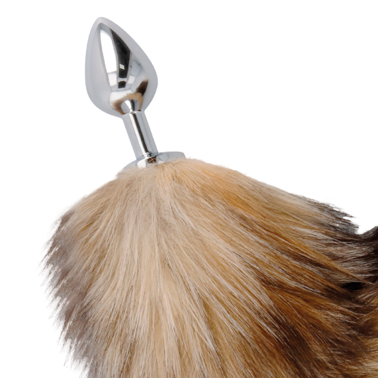 Darkness Tail Butt Plug Silver