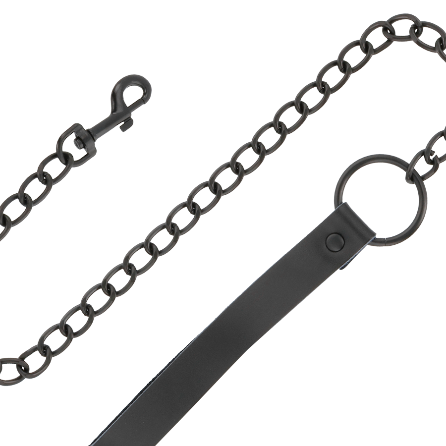 Darkness Bondage Darkness - Black Necklace With Chain