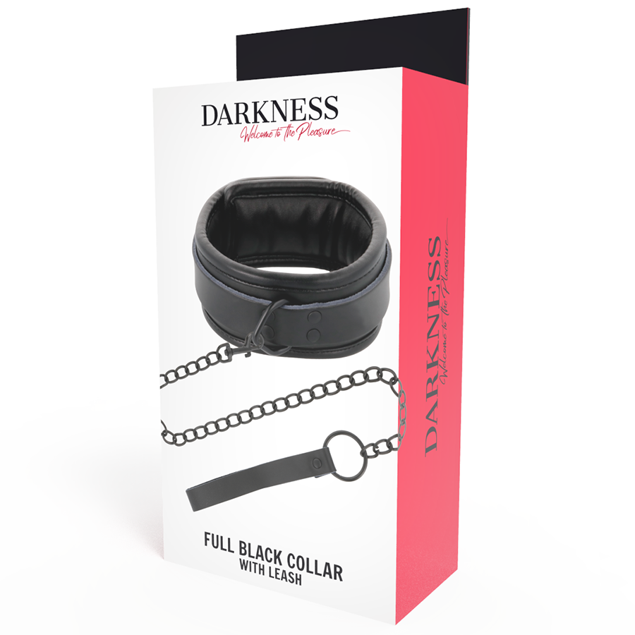 Darkness Bondage Darkness - Black Necklace With Chain