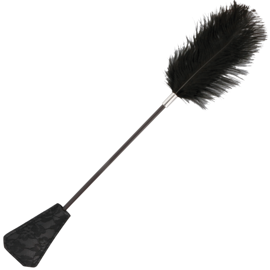 Darkness Sensations Darkness - Black Love Feather Whip 56 Cm