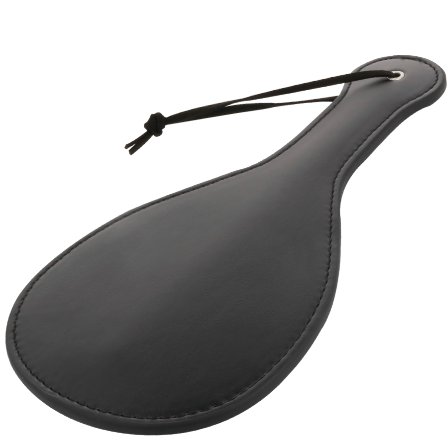 Darkness Sensations Darkness - Rounded Black Fetish Paddle