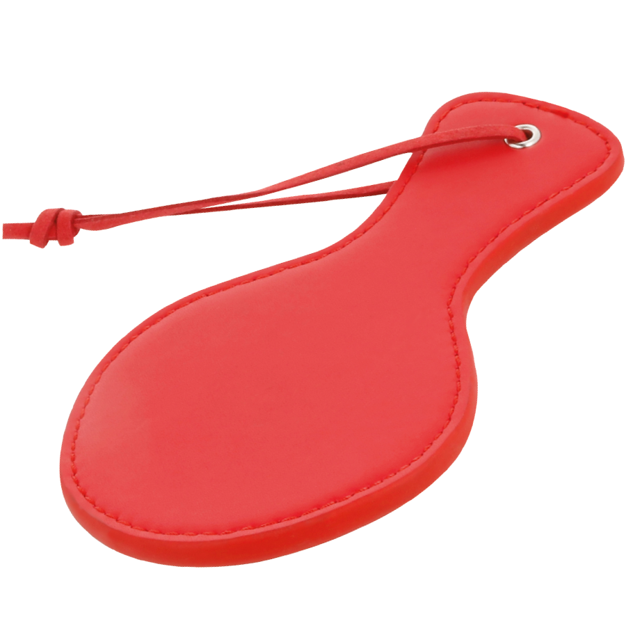 Darkness Sensations Darkness - Red Rounded Fetish Paddle