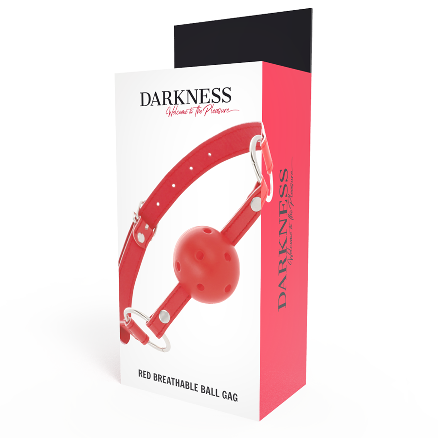 Darkness Bondage Darkness - Red Breathable Gag