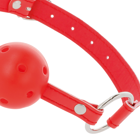 Darkness Bondage Darkness - Red Breathable Gag