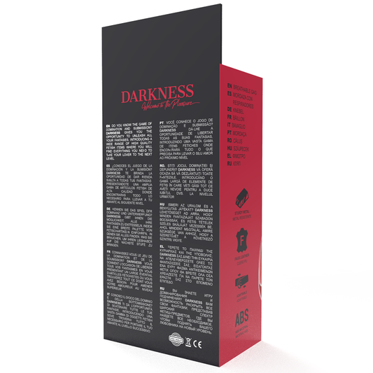 Darkness Bondage Darkness - Red Breathable Gag