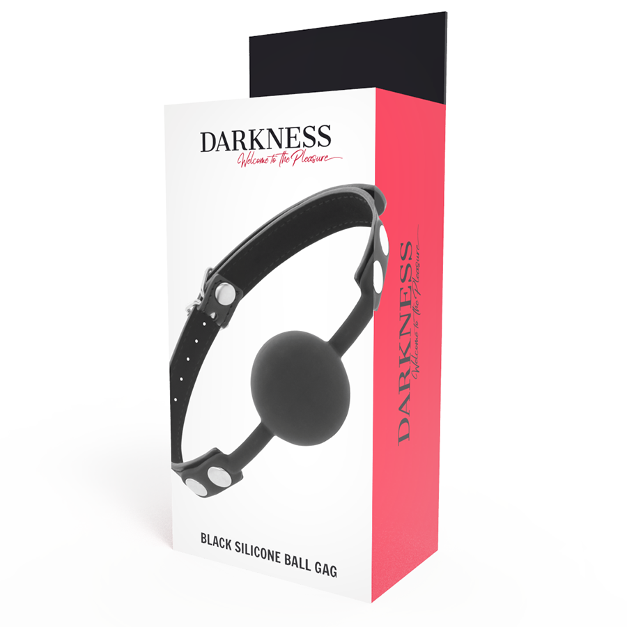 Darkness Bondage Darkness - Black Silicone Gag