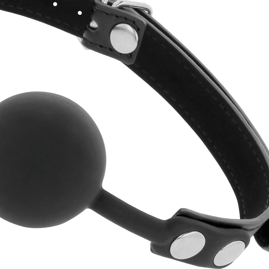 Darkness Bondage Darkness - Black Silicone Gag