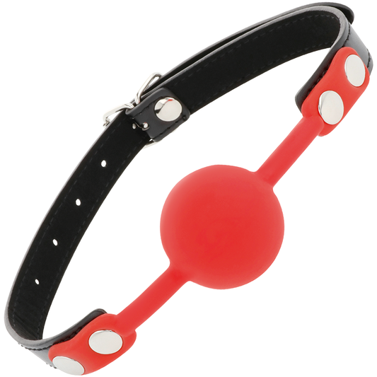 Darkness Bondage Darkness - Red Silicone Gag