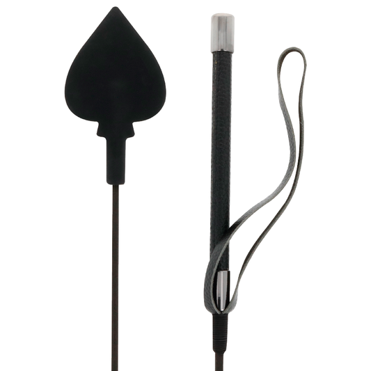 Darkness Sensations Darkness - Black Silicone Whip 60Cm