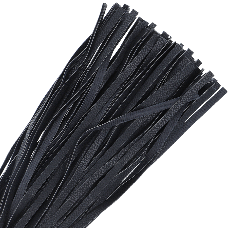 Darkness Sensations Darkness - Black Bondage Whip 42Cm Leather