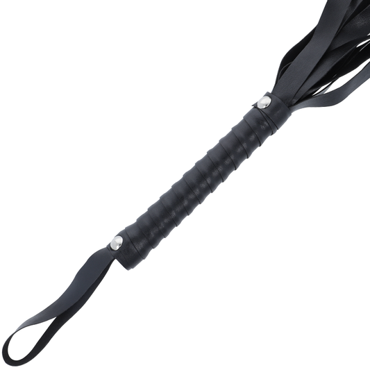 Darkness Sensations Darkness - Black Bondage Whip 51 Cm