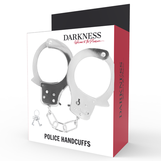 Darkness Bondage Darkness - Metal Handcuffs With Keys
