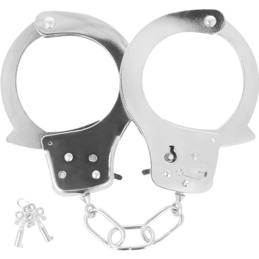 Darkness Bondage Darkness - Metal Ankle Handcuffs With Keys