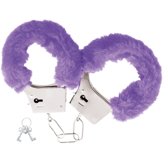 Darkness Bondage Darkness - Lilac Lined Metal Handcuffs