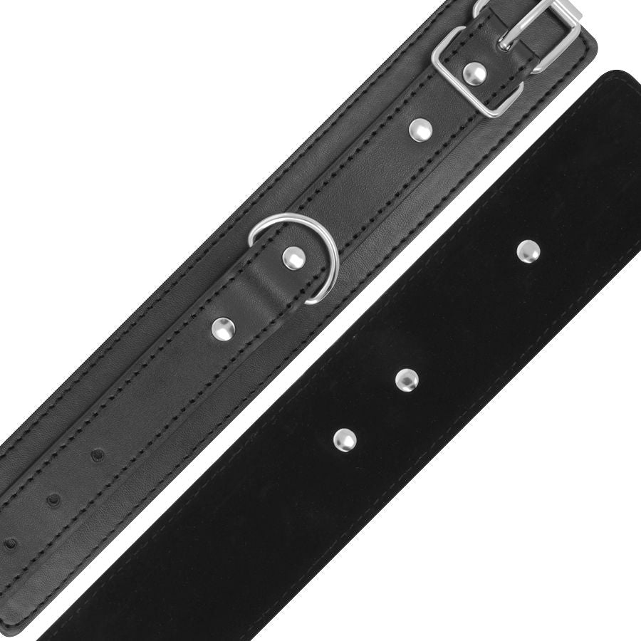 Darkness Bondage Darkness - Black Adjustable Handcuffs With Double Reinforcement Tape