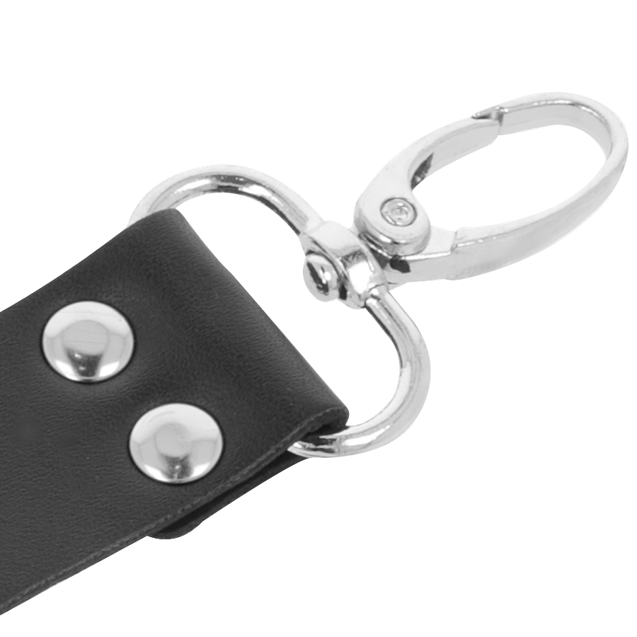 Darkness Bondage Darkness - Leather Handcuffs For Foot And Hands Black