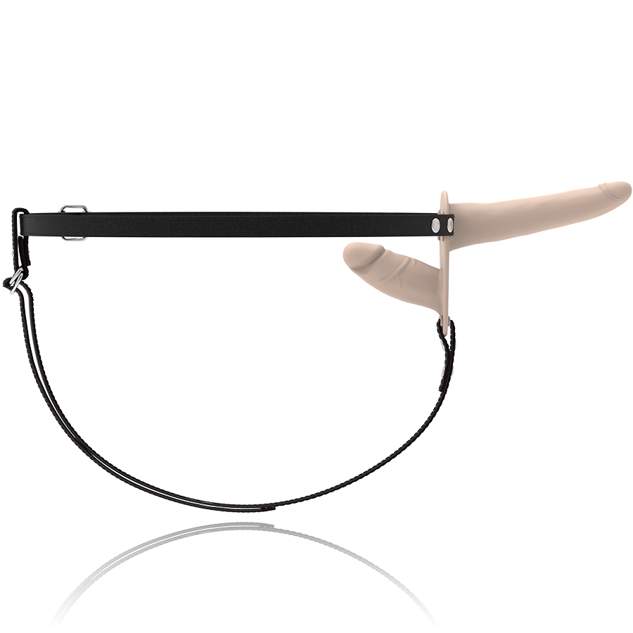 Fetish Submissive Harness Double Penetration Flesh