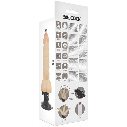 Basecock Realistic Articulable Remote Control Flesh 20 Cm -O- 4.5 Cm
