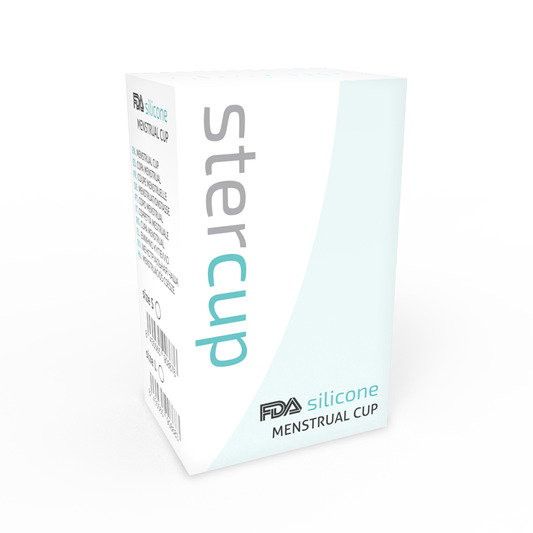 Stercup Fda Silicone Menstrual Cup Pink - Size L