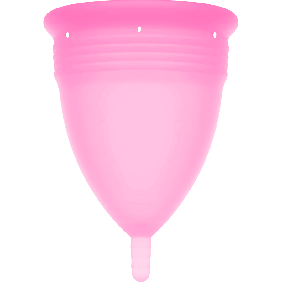 Stercup Fda Silicone Menstrual Cup Pink - Size L