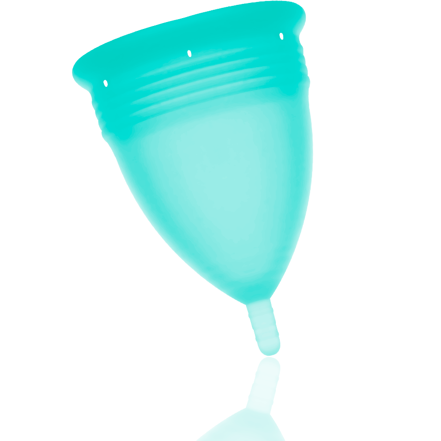 Stercup Fda Silicone Menstrual Cup Aquamarine - Size S