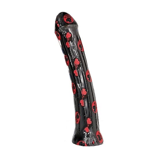 All Black Plug Dildo 31 Cm