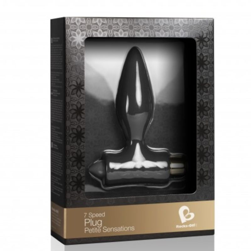 Rocks-Off Petite Sensations Anal Plug For Beginners - Black