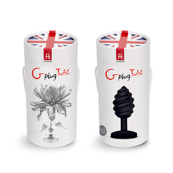 G-Vibe Gplug Twist With Vibration Black