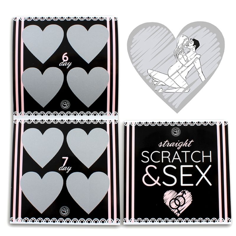Secretplay 100% Games Secretplay - Scratch & Sex Game For Straight Couples (Es/En/Fr/Pt/De)