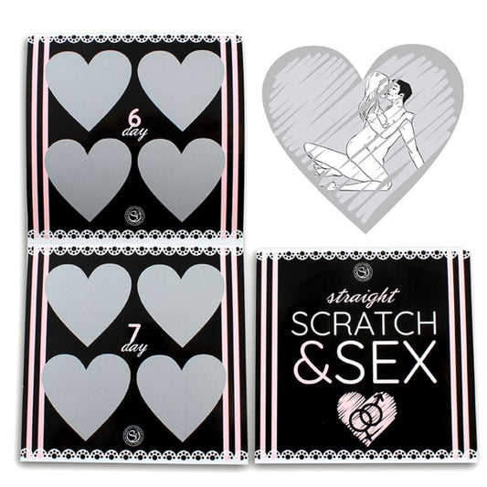 Secretplay 100% Games Secretplay - Scratch & Sex Game For Straight Couples (Es/En/Fr/Pt/De)